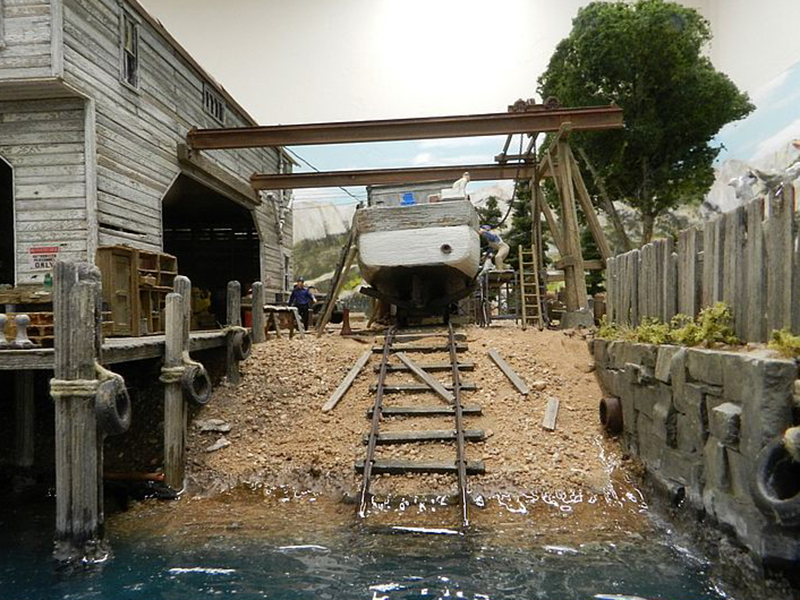 HO Scale Shelby's Marine Service